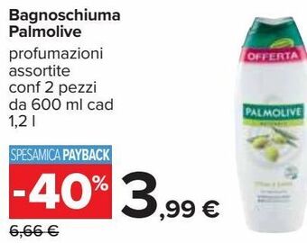 Bagnoschiuma palmolive