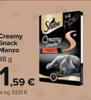 Carrefour Iper Creamy snack manzo offerta