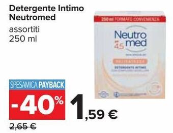 Detergente intimo neutromed
