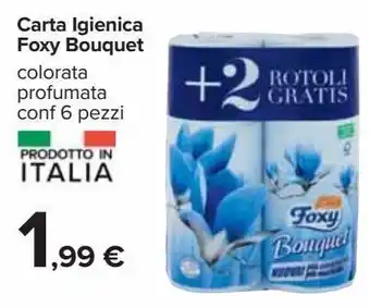 Carrefour Iper Carta igienica foxy bouquet offerta