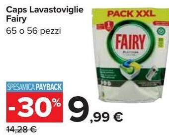 Caps lavastoviglie fairy