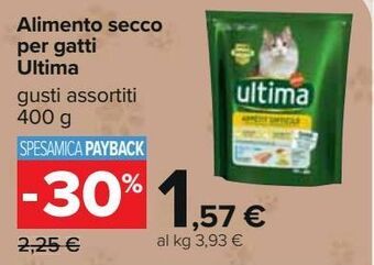 Carrefour Iper Alimento secco per gatti ultima offerta