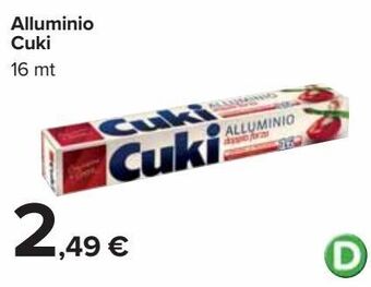 Carrefour Iper Alluminio cuki offerta