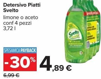 Detersivo piatti svelto