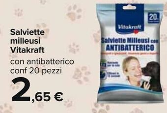 Salviette milleusi vitakraft
