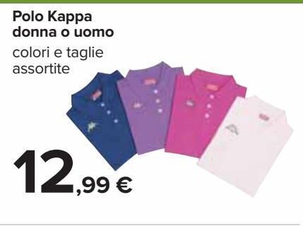 Carrefour Iper Polo kappa donna o uomo offerta