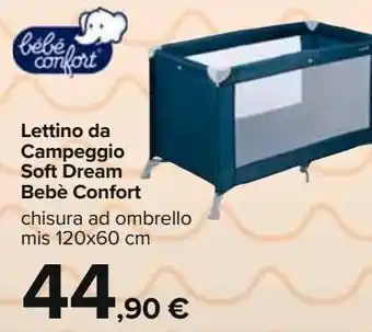 Lettino da campeggio bebé confort