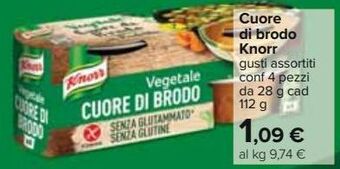 Carrefour Iper Cuore di brodo knorr offerta