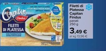 Carrefour Iper Filetti di platessa capitan findus offerta