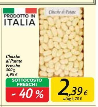 Carrefour Market Chicche di patate fresche offerta