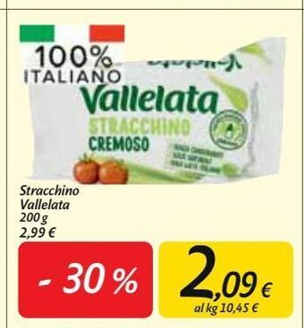 Carrefour Market Stracchino vallelata offerta