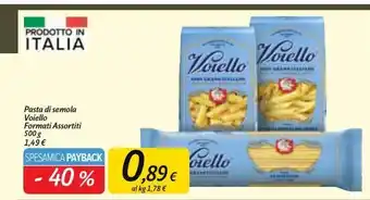 Carrefour Market Pasta di semola voiello formati assortiti offerta
