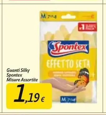 Carrefour Market Guanti silky spontex misure assortite offerta