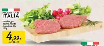 Carrefour Market Hamburger bovino adulto carrefour bio offerta