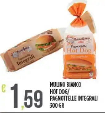 Mulino Bianco Hot Dog/Pagnottelle Integrali 300 gr