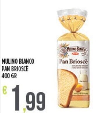 Euroesse Mulino Bianco Pan Brioscè 400 gr offerta
