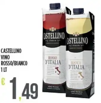 Euroesse Castellino Vino Rosso/Bianco 1 LT offerta