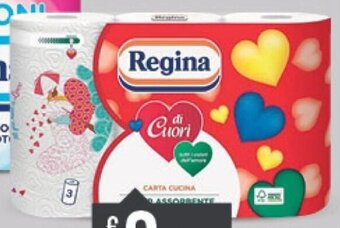 Euroesse Regina di Cuori Asciugatutto 3 rotoli offerta