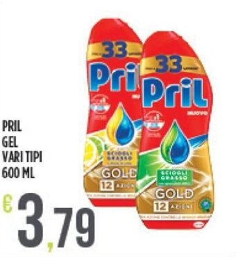 Pril Gel vari tipi 600 ml