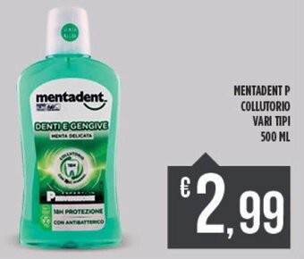 Euroesse Mentadent P Collutorio vari tipi 500 ml offerta