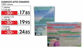 Bennet Completo letto stampato offerta