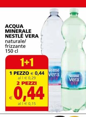Il Gigante Acqua minerale nestlé vera offerta