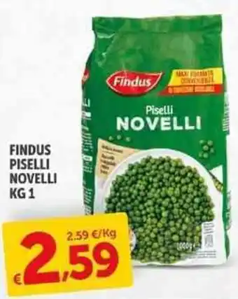 Carrefour Market Findus Piselli Novello 1kg offerta