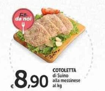 Carrefour Market Cotoletta di Suino Alla Messinese offerta