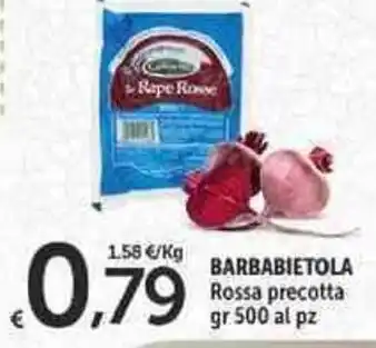 Barbabietola Rossa Precotta 500gr