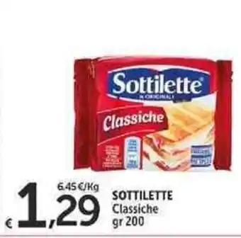 Carrefour Market Sottilette Classiche 200gr offerta