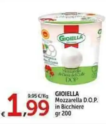 Gioiella Mozzarella D.O.P in Bicchiere 200gr