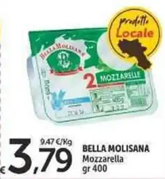 Carrefour Market Bella Molisana Mozzarella 400gr offerta