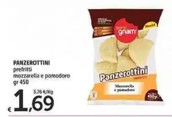 Carrefour Market Panzerottini Prefritti Mozzarella e Pomodoro 450gr offerta