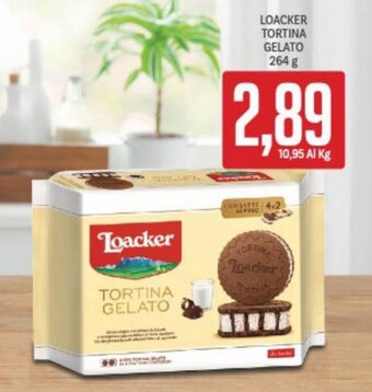 Supermercati Piccolo Loacker Tortina Gelato 264 g offerta