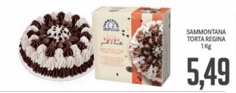 Supermercati Piccolo Sammontana Torta Regina 1 kg offerta