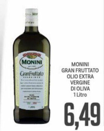 Supermercati Piccolo Monini Gran Fruttato Olio Extra Vergine di Oliva 1 Litro offerta