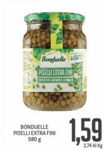 Supermercati Piccolo Bonduelle Piselli Extra Fini 580 g offerta