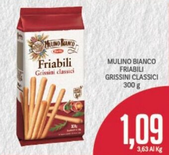 Supermercati Piccolo Mulino Bianco Friabili Grissini Classici 300 g offerta