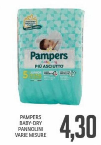 Supermercati Piccolo Pampers Baby-Dry Pannolini Varie Misure offerta