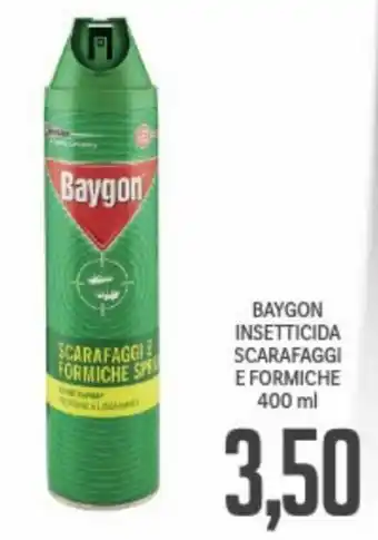 Supermercati Piccolo Baygon Insetticida Scarafaggi e Formiche 400 ml offerta