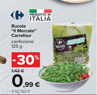 Carrefour Carrefour "Il Mercato" Rucola 125 g offerta
