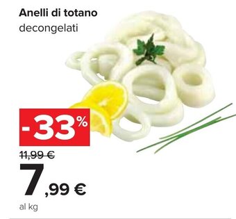 Carrefour Anelli di totano offerta