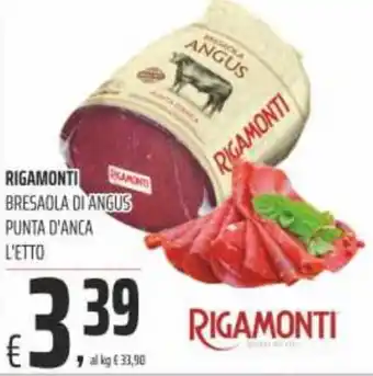 Coop Rigamonti Bresaola di Angus Punta D'Anca offerta