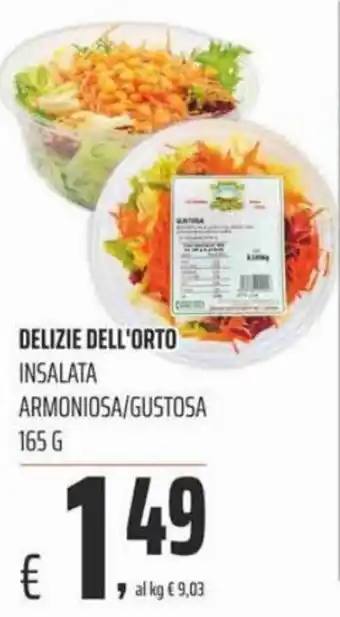 Coop Delizie Dell'Orto Insalata Armoniosa/Gustosa 165 g offerta