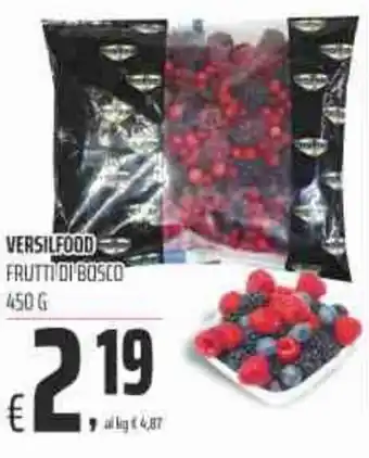 Coop Versilfood Frutti di Bosco 450 g offerta