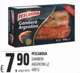 Coop Pescanova Gamberi Argentini L2 400 g offerta