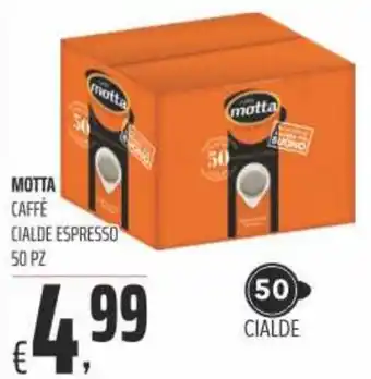 Coop Motta Caffè Cialde Espresso 50 pz offerta