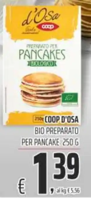 Coop D'osa Bio Preparato Per Pancake 250 g