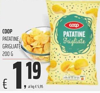 Coop Coop Patatine Grigliate 200 g offerta