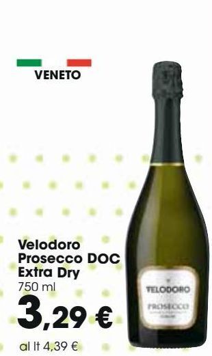 Velodoro prosecco doc extra dry